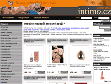 Tablet Screenshot of intimo.cz