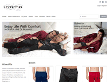 Tablet Screenshot of intimo.com